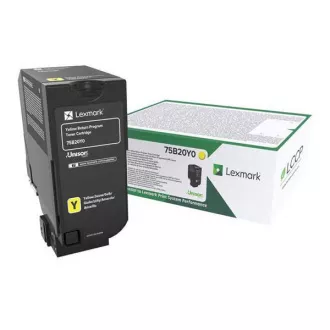 Lexmark 75B20Y0 - toner, yellow (sárga)