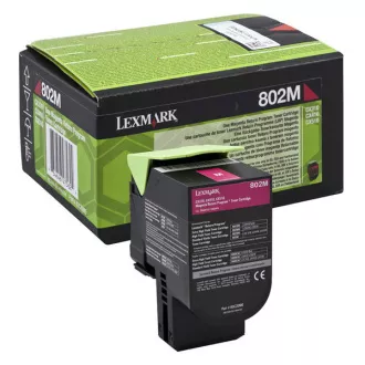 Lexmark 80C0S20 - toner, cyan (azúrkék) Lexmark 80C0S20 - toner, cyan (azúrkék)