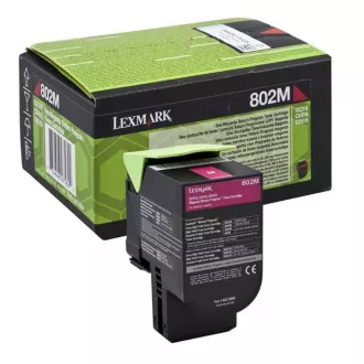 Lexmark 80C20M0 - toner, magenta Lexmark 80C20M0 - toner, magenta