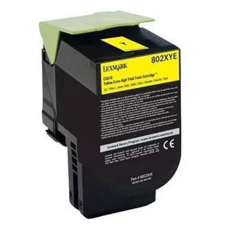 Lexmark 80C20YE - toner, yellow (sárga)