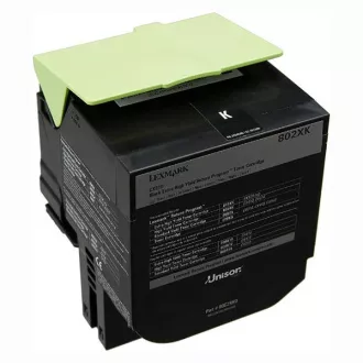 Lexmark 80C2XK0 - toner, black (fekete ) Lexmark 80C2XK0 - toner, black (fekete )