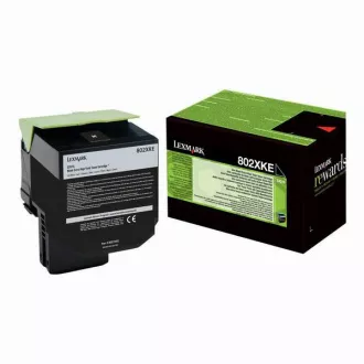 Lexmark 80C2XKE - toner, black (fekete )
