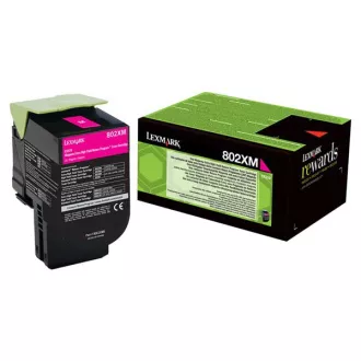 Lexmark 80C2XM0 - toner, magenta Lexmark 80C2XM0 - toner, magenta