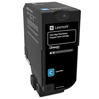 Lexmark 84C2HC0 - toner, cyan (azúrkék)