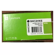Lexmark 84C2HKE - toner, black (fekete )