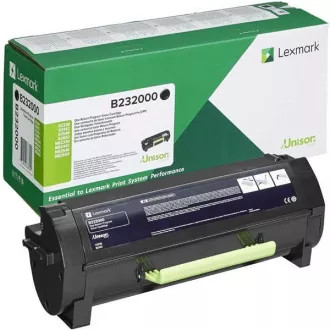 Lexmark B232000 - toner, black (fekete ) Lexmark B232000 - toner, black (fekete )