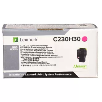 Lexmark C230H30 - toner, magenta Lexmark C230H30 - toner, magenta