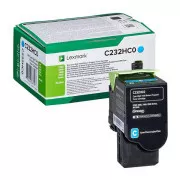 Lexmark C232HC0 - toner, cyan (azúrkék)