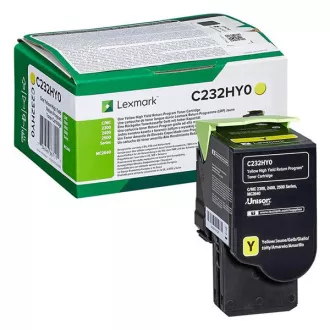 Lexmark C232HY0 - toner, yellow (sárga)
