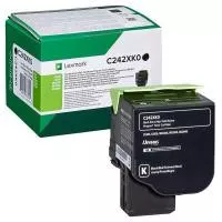 Lexmark C242XK0 - toner, black (fekete )