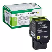 Lexmark C242XY0 - toner, yellow (sárga)
