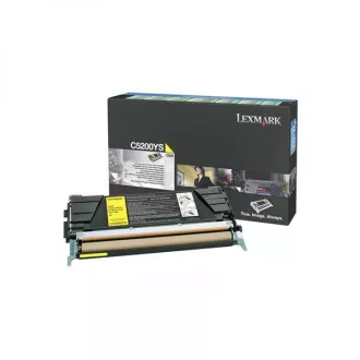 Lexmark C5200YS - toner, yellow (sárga) Lexmark C5200YS - toner, yellow (sárga)