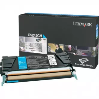 Lexmark C5242CH - toner, cyan (azúrkék)