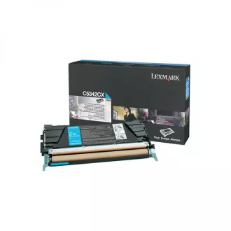 Lexmark C5342CX - toner, cyan (azúrkék) Lexmark C5342CX - toner, cyan (azúrkék)