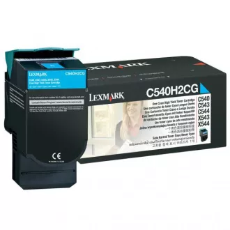 Lexmark C540 (C540H2CG) - toner, cyan (azúrkék)
