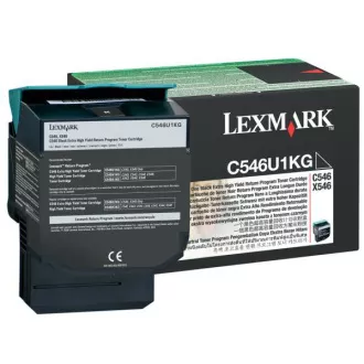 Lexmark C546U1KG - toner, black (fekete ) Lexmark C546U1KG - toner, black (fekete )