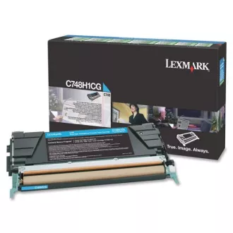Lexmark C748H1CG - toner, cyan (azúrkék) Lexmark C748H1CG - toner, cyan (azúrkék)