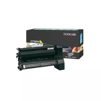 Lexmark C7700YH - toner, yellow (sárga)