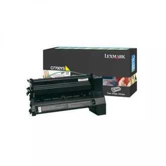 Lexmark C7700YS - toner, yellow (sárga)