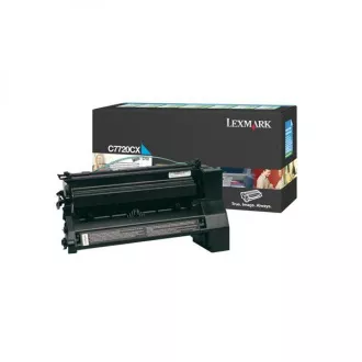 Lexmark C7720CX - toner, cyan (azúrkék) Lexmark C7720CX - toner, cyan (azúrkék)