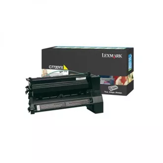 Lexmark C7720YX - toner, yellow (sárga) Lexmark C7720YX - toner, yellow (sárga)