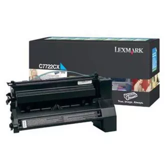 Lexmark C7722CX - toner, cyan (azúrkék) Lexmark C7722CX - toner, cyan (azúrkék)