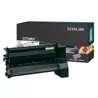 Lexmark C7722KX - toner, black (fekete ) Lexmark C7722KX - toner, black (fekete )