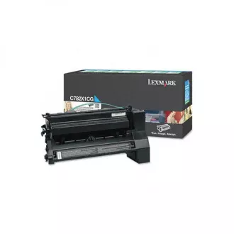 Lexmark C782X1CG - toner, cyan (azúrkék) Lexmark C782X1CG - toner, cyan (azúrkék)