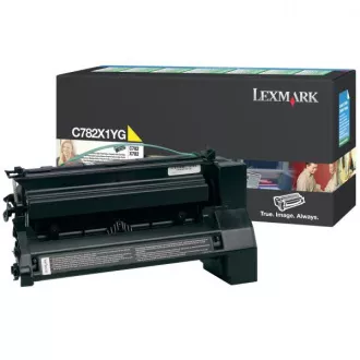 Lexmark C782X1YG - toner, yellow (sárga) Lexmark C782X1YG - toner, yellow (sárga)