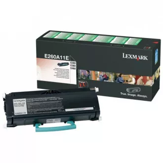 Lexmark E260A11E - toner, black (fekete )