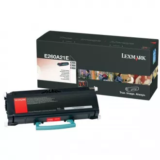 Lexmark E260A21E - toner, black (fekete )
