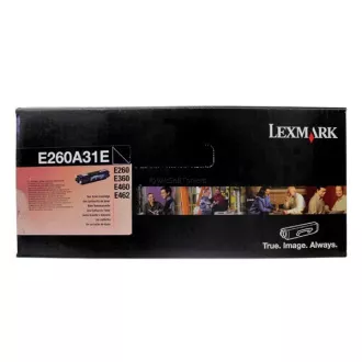 Lexmark E260A31E - toner, black (fekete ) Lexmark E260A31E - toner, black (fekete )