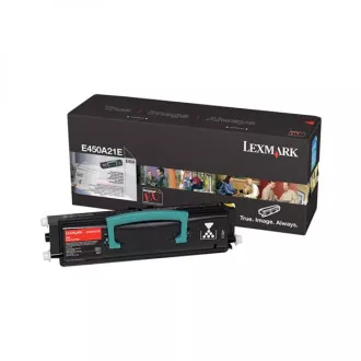 Lexmark E450A21E - toner, black (fekete ) Lexmark E450A21E - toner, black (fekete )