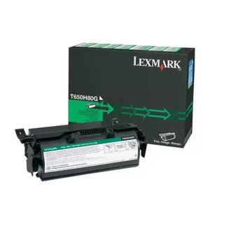 Lexmark T650H80G - toner, black (fekete )