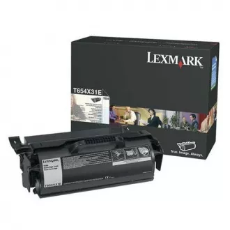 Lexmark T654X31E - toner, black (fekete )