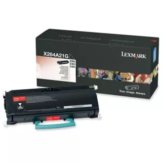 Lexmark X264A21G - toner, black (fekete ) Lexmark X264A21G - toner, black (fekete )