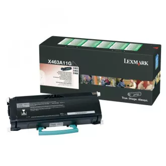 Lexmark X463A11G - toner, black (fekete )