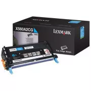 Lexmark X560A2CG - toner, cyan (azúrkék)