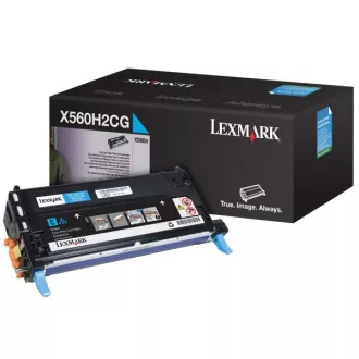 Lexmark X560 (X560H2CG) - toner, cyan (azúrkék) Lexmark X560 (X560H2CG) - toner, cyan (azúrkék)
