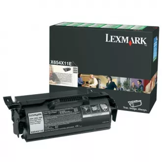 Lexmark X654 (X654X11E) - toner, black (fekete )
