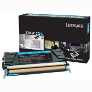 Lexmark X746A1CG - toner, cyan (azúrkék)
