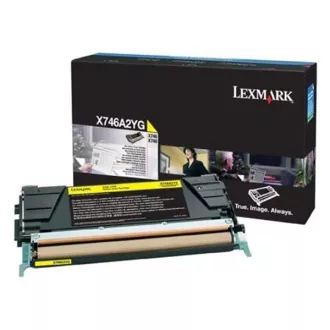 Lexmark X746A2YG - toner, yellow (sárga)
