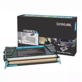 Lexmark X748H3CG - toner, cyan (azúrkék) Lexmark X748H3CG - toner, cyan (azúrkék)