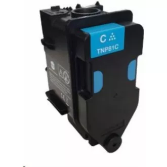 Konica Minolta TNP-81 (AAJW451) - toner, cyan (azúrkék)