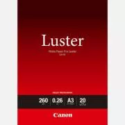 Canon LU-101 fotópapír, LU-101, fotópapír, fényes, 6211B007, fehér, A3, 260 g/m2, 20 db, tintasugaras papír