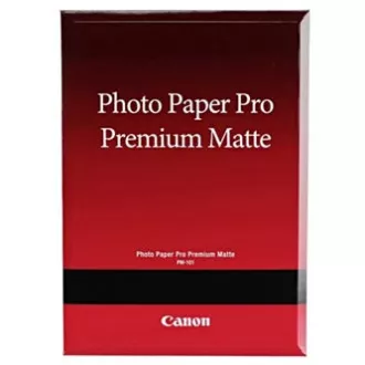 Canon PM-101 Prémium matt fotópapír, PM-101, fotópapír, matt, 8657B017, fehér, A2, 16,54x23,39", 210 g/m2, 20 db, nem meghatározott mennyiségben