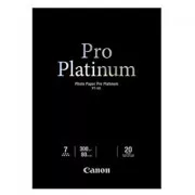 Canon PT-101 fotópapír PRO Platinum, PT-101, fotópapír, mikroporózus felület, fényes, 2768B067, fehér, A2, 16.54x23.39", 300 g