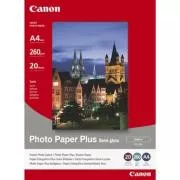 Canon Photo Paper Plus Semi-Glossy, SG-201, fotópapír, félfényes, szatén 1686B018, fehér, 20x25cm, 8x10", 260 g/m2, 20 db,