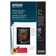 Epson Photo Quality InkJet papír, C13S041061, fotópapír, matt, fehér, A4, 102 g/m2, 720dpi, 100 db, tintasugaras papír