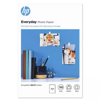HP Everyday Photo Paper, fényes, CR757A, fotópapír, fényes, fehér, 10x15cm, 4x6 HP Everyday Photo Paper, fényes, CR757A, fotópapír, fényes, fehér, 10x15cm, 4x6